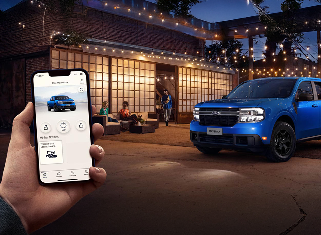 Conectividade Ford Ranger XLS Painel Conectividade da Ford Ranger XLS